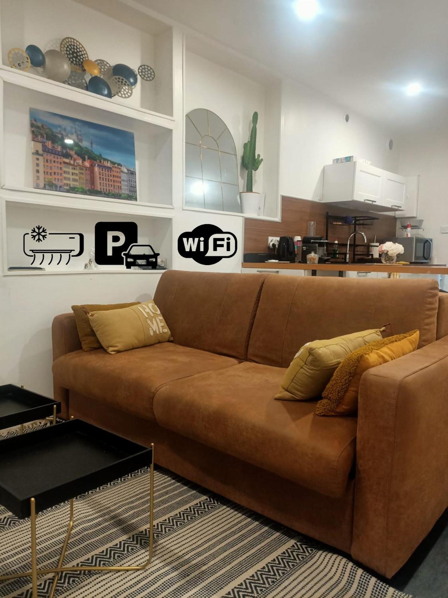 Le Petit Cocon - Parking Prive - Lyon Sud Apartment Venissieux Exterior photo